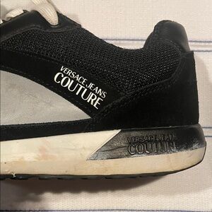 Versace Jeans Couture Black and Gray Sneakers